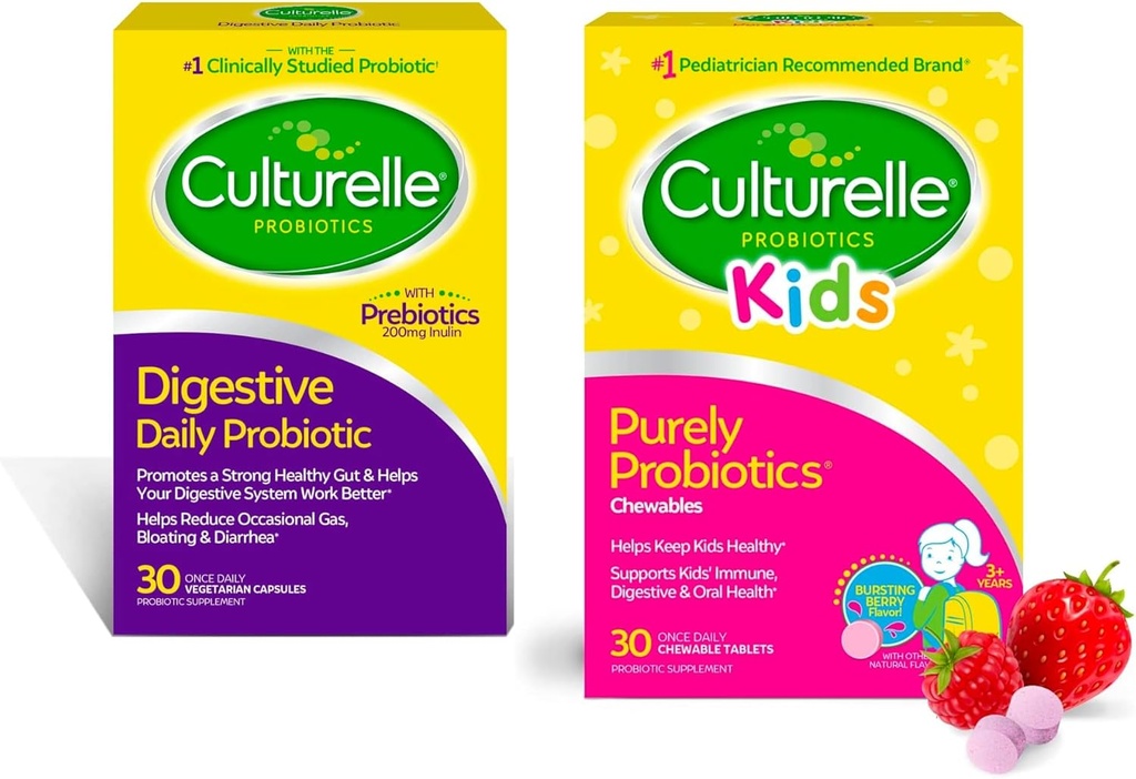 Culturelle Digestive Helse / Kids Chewables Bundle