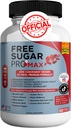 Gratis sukker Pro Max Alle naturlige formel for å opprettholde sunne nivåer, maksimal styrke daglig formel, blodsugar helse vurderinger (1 pakke - 60 kapsler)