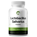 Lactobacillus Salivarius Probiotic 240 tabletter (4 måneders forsyning) – Forskningsstredet LS97 – 3 milliarder CFU – Digestiv og oral helsestøtte – GMP-sertifisert (240, Lactobacillus Salivarius)