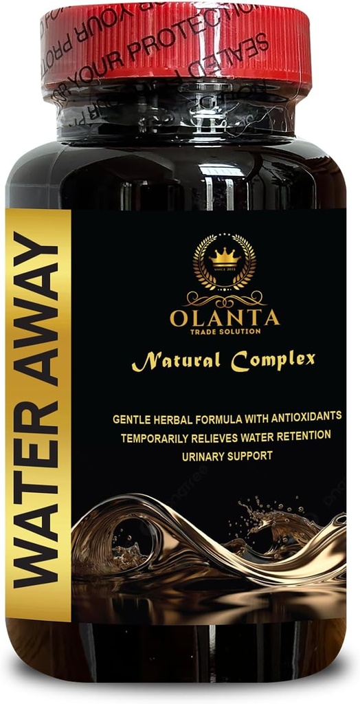 Water Away - Water Loss Pills for Men, Immune Defense, Diuretic Water Pills, Pomegranat, Water Retention Relief, Fast Acting Bloating Relief - 1 Bottle