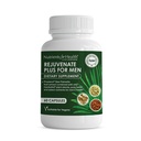 Rawleigh Rejuvenate Plus for menn: 60 veganske kapsler | High-Potens 320mg Sag Palmetto | Pumpkin Seed, Pygeum Bark | Plantesteroler, Lycopen & Rosemary | Prostate helsestøtte Supplement