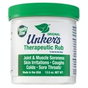 Unkers Therapeutic Rub for ledsmerter, såre muskler, brenn krem, eller ro din Cough 13,5 ounces