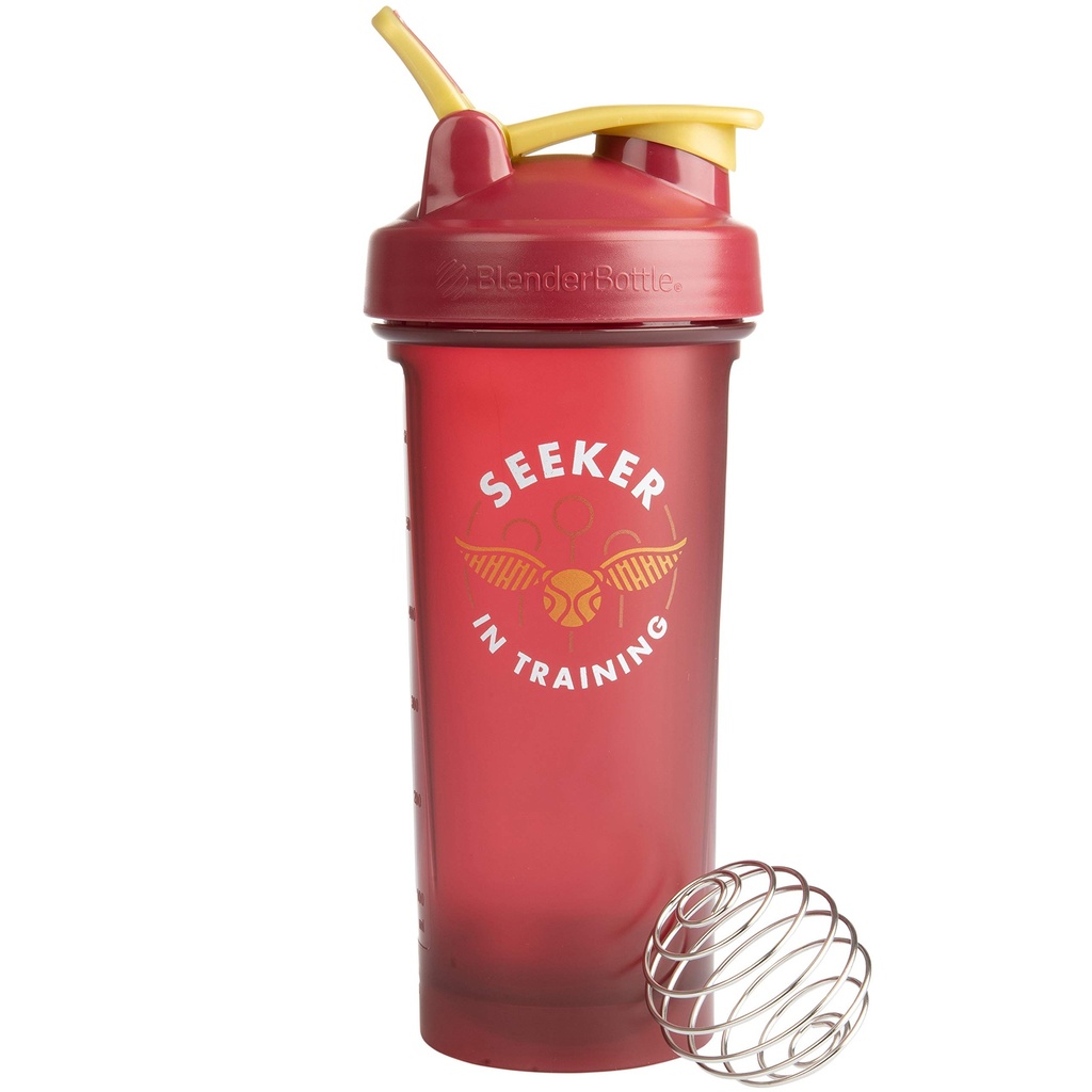 Harry Potter BlenderBottle Shaker Flaske, 28 oz - Seeker i trening - BlenderBall Wisk Mixer Ball - Blande Protein pulver, Sportsdrikker, Shakes, Smoothies og mer