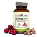 Herbal Roots Ekstra Styrke Cranberry piller for kvinner og menn med organisk Nettle | Urin Tract Helse | 60 Vegan Kapsler