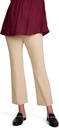 Moderskap Moderskap kvinners Super Stretch Secret Fit Over den Belly Ankel Straight Leg Graviditet kjole bukser for arbeid