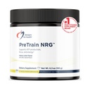 Designer for helse PreTrain NRG drikke blanding - Pre-Workout pulver med kreatin + grønn kaffe - støtter fokus, kraft + mental energi i atleter - None-GMO, Cherry Lime Flavor (20 Serveringer / 180g)