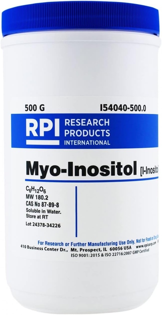 RPI Myo-Inositol [I-Inositol], 500 gram