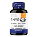 Sandhus Thyroid støttekompleks med selenium, sink, jodin, L-tyrosin, Ashwagandha | Pure Health Supplement for kvinner og menn |70 greve, 35 dagers levering