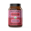 Organiske Cranberry Capsules 500mg Plantebasert, Vegansk, Ikke-GMO, Ingen Fyller | Støtter Urin Tract & Bladder Helse | Organisk Cranberry pulver Supplement
