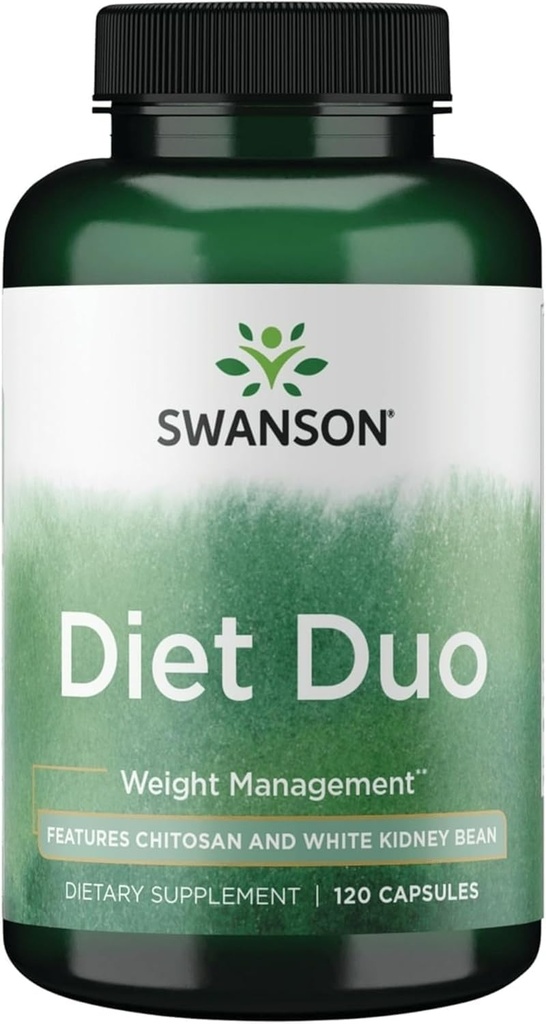 Swanson Diet Duo med hvit nyrebønne 120 kapsler