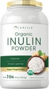 Carlyle Organic Inulin pulver 48oz | Prebiotisk Fiber fra Jerusalem Artichoke | Vegansk, Vegetarisk, Ikke-GMO & Glutenfri Supplement