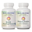 Dr Clark Store Quick para-Zap Cleanse & Mimosa Pudica – Kraftig rengjøring, Detox støtte og Gut Health Formula