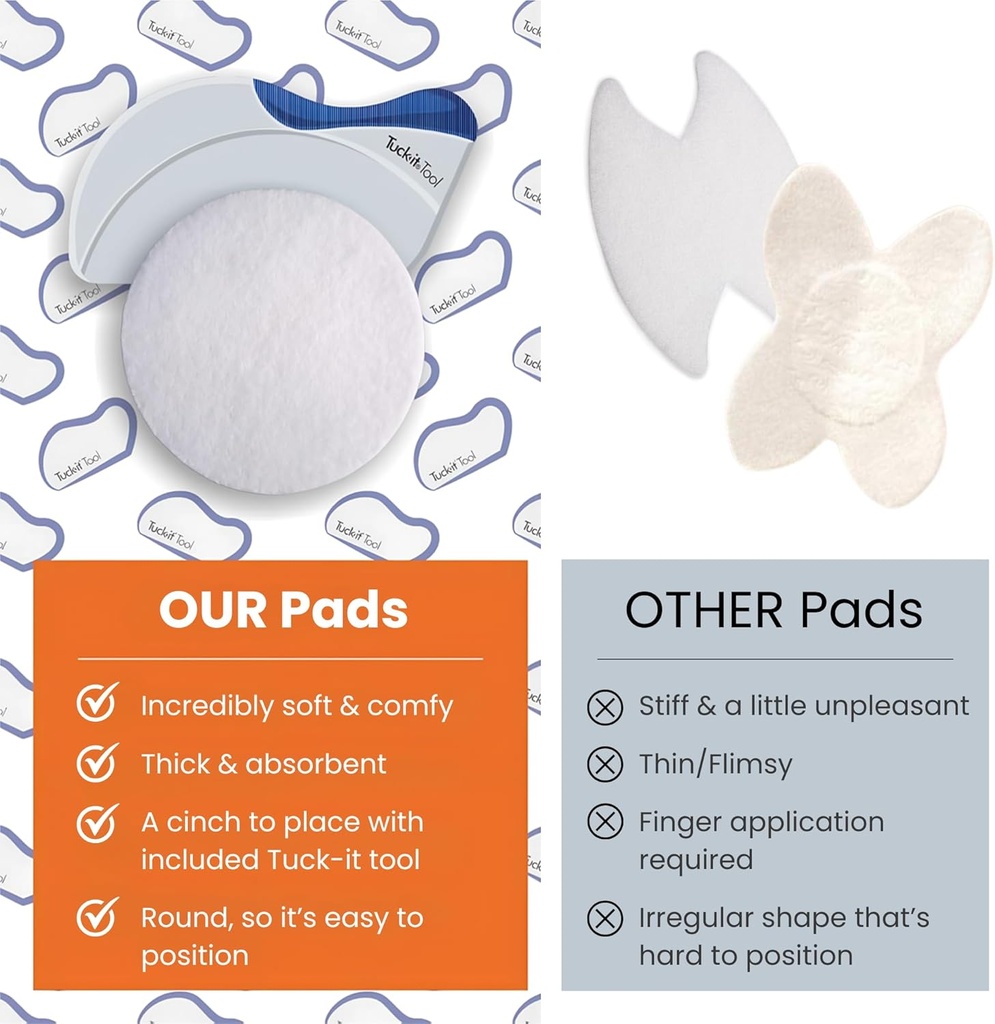 Butts er messy - Control Mess. ANUPAD Premium Absorbent Pads. Konfidentielt håndtere Bowell Leakage, blødning hemorroider, og Mess hemorroide ointments gjøre.