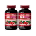 antioksidant multivitamin - GOJI BERRY - NATURAL ANTEXIDANT COMPLEX - Naturlig resveratrol - antioksidanter supplement - superfood goji bær, goji berry kosttilskudd, supermat antioksidant, 2B 120Caps