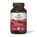 ORGANIC INDIA Tripala Capsules Organic - Herbal Supplement med Amla, Bibhitaki, Haritaki, Digestion & Colon Støtte, Immunsystemstøtte, Adaptogen, Vegan, USDA Certified Organic - 180 Kapsler