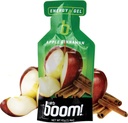 Boom Nutrition - Carb Boom Energy Gel - Fruit-Flavored Energy Gels - Workout Gel - Energy Gel for Sykling - Running Gel - Natural Energy Gel - Apple Cinnamon (24 Pack)