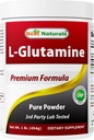 Best Naturals L-Glutamine Powder - 1 pund - 100% ren og gratis form - Glutamin Recovery Powder - klinisk bevist gjenoppretting støtte for menn og kvinner (8171716014555)