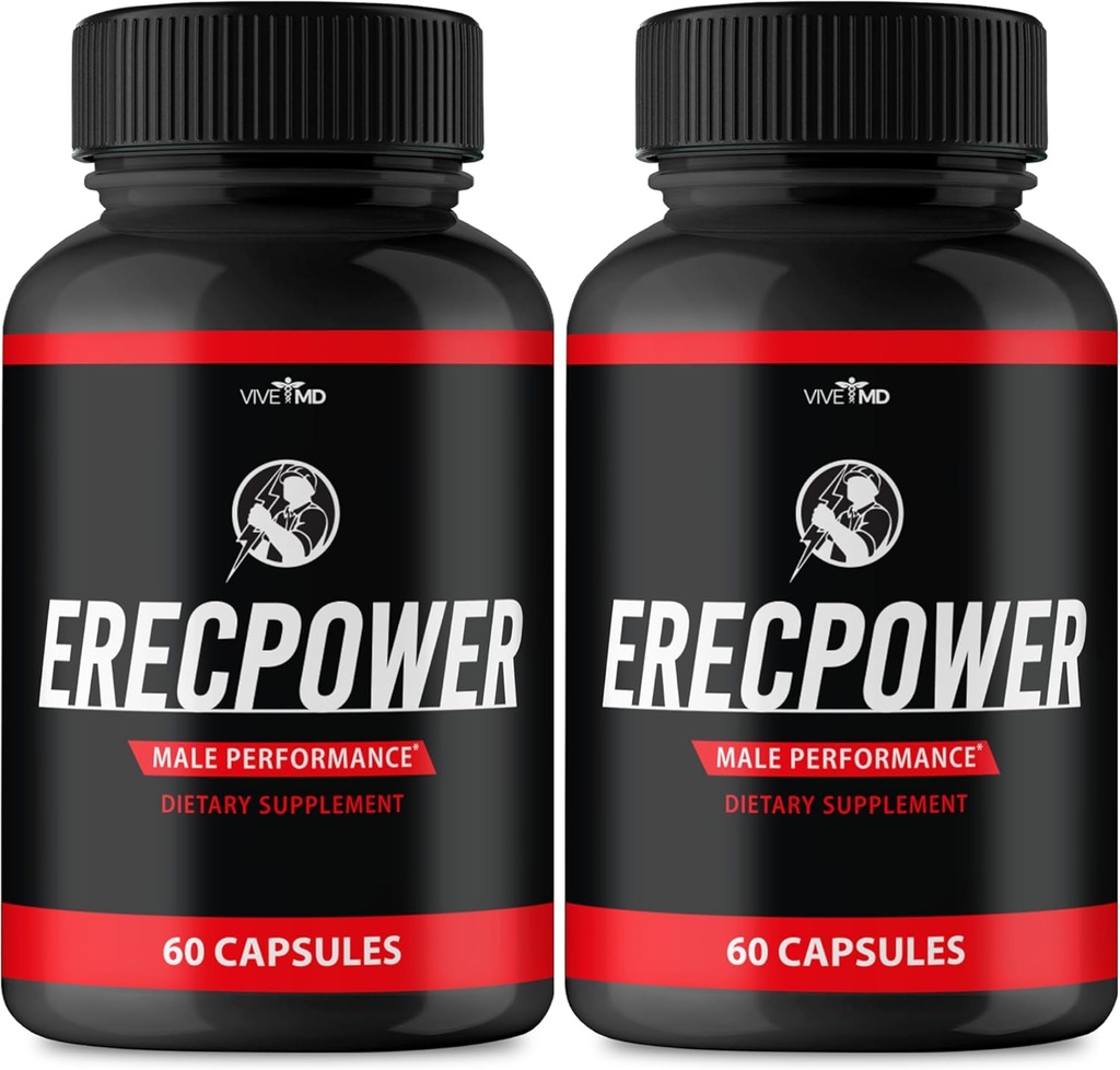 Erecpower for menn kapsler - Erecpower piller avansert formel - maksimal styrke, ErecPower for menn Supplement Erec Power 60 kapsler, Erec Power Vitamin piller anmeldelser (2 pakke)