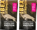 Schlacher & Söhne Styrisk Pumpkin Seed Protein Powder: 100% ren, Planteprotein, ikke GMO, Glutenfri, Vegan, Ingen Additiver, Boosts immunsystem, Forbedrer Digestion, laget i Østerrike (2 Pack)
