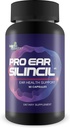 Pro øre Silincil - ørehelse og hørselsstøtte - Hjelp Redusere ørering og buzzing - Støtte Redusert heving og forbedret blodflyt - fremme optimal hørsel - gurkemeie, vitamin C, hvitløk