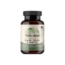 TERRA ORIGINA Sunn Hair, Hud og negler Supplement 中 Kollagen, Biotin, Hestehale & B-Complex | Støtter hår styrke, hud elastisitet & neglevekst | Vitaminer for kvinner og menn | 60 kapsler