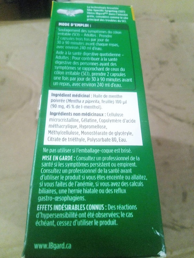 IBgard Daily Gut Helse støtte kosttilskudd, 96 kapsler (pakke May Vary)