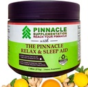 Pinnacle Relax & Sleep Supplement, søvn støtte Supplement med Melatonin, Valerian Root, Ashwagandha, L Theanine, Sink, GABA & Magnesium for beroligende, Naturlig sitron te Flavoring (30 Serveringer)