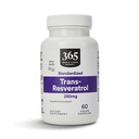 365 av hele matmarkedet, Transresveratrol 250Mg, 60 Vegg kapsler