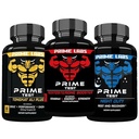 Prime Labs Prime Test Testosteron Booster + Night Duty Sleep Supplement + Tongkat Ali Plus (60 telle hver)