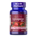 Puritan Pride Premium Lycopen 20mg, Dietary Supplement for prostata, Antioksidant, hjerte helse, og generell helse støtte, 1 måneds forsyning, 60 Rapid Release Softgels