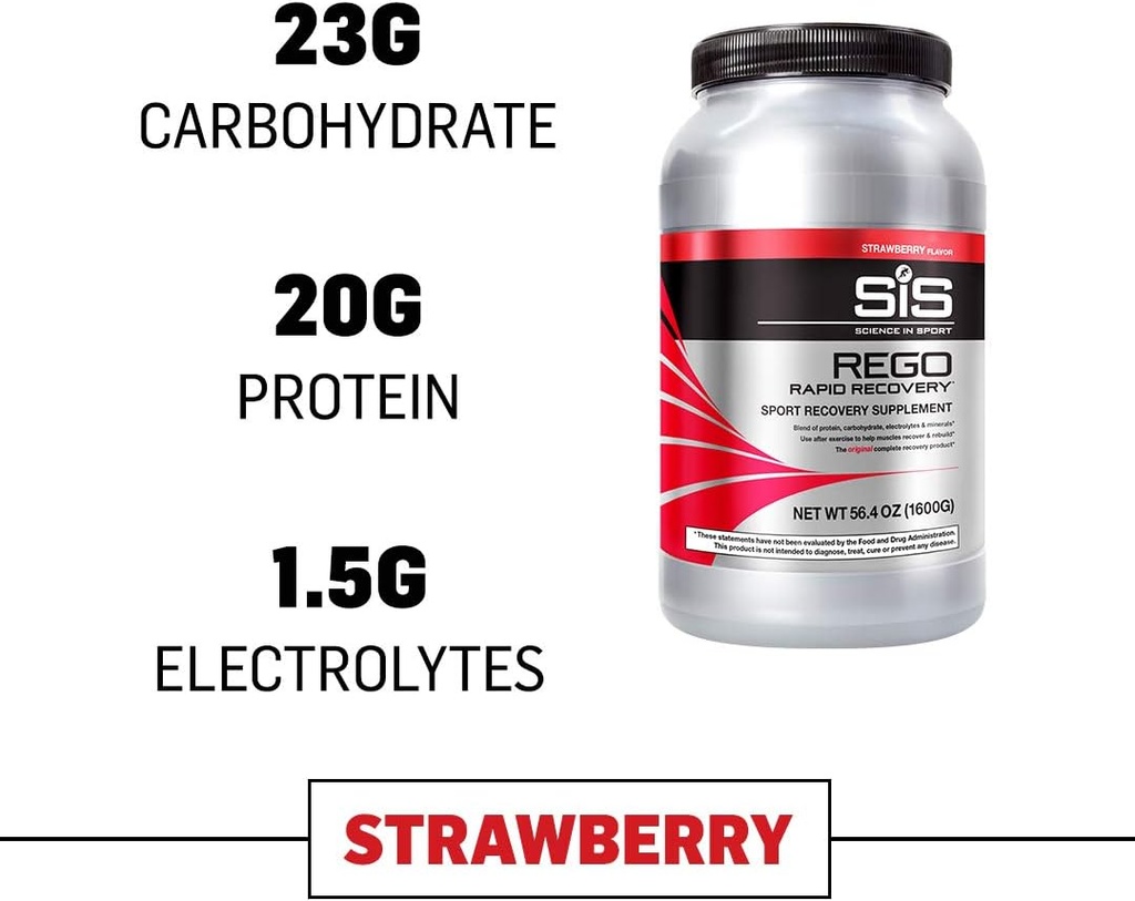 Vitenskap i Sport Rego Rapid Recovery Protein Shake pulver