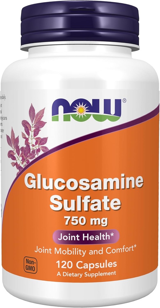 NU Mattilskudd, Glukosaminsulfat 750 mg, med UL kosttilskudd sertifisering, 120 Veg Kapsler