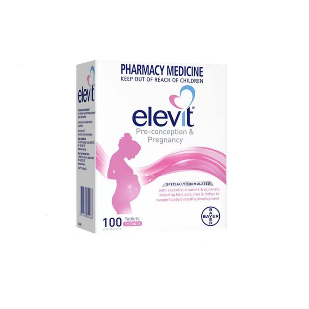 Elevit TAB med Iodine 100s Standard Shipping