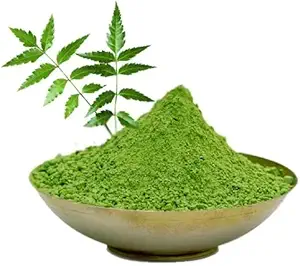 Organisk Neem Leaf pulver - 100% ren og naturlig | Ayurvedisk hud & hårpleie | Acne & Dandruff Remedy | Immunitet Booster | fra Sri Lanka | 50g Pack (1,7 oz)