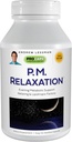 ANDREW LESSMAN P.M. Relaxation - 90 kapsler - Naturlig støtte for Gentle Restful Sleep med Melatonin, Valerian, Passionflower, Hops, Kamille. Ingen morgen Grogginess liten lett å svelge kapsler
