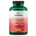 Swanson Omega 3 Fish Oil Supplement hjerte hjerne og felles støtte GMO-fri EFA 180 mg EPA Plus 120 mg DHA 150 Softgel Kapsler Lemon Flavor