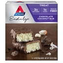 Atkins Endulge Sjokolade Kokos Bar, Dessert Favoritt, Høy i Fiber, 1g Sukker, 5 greve