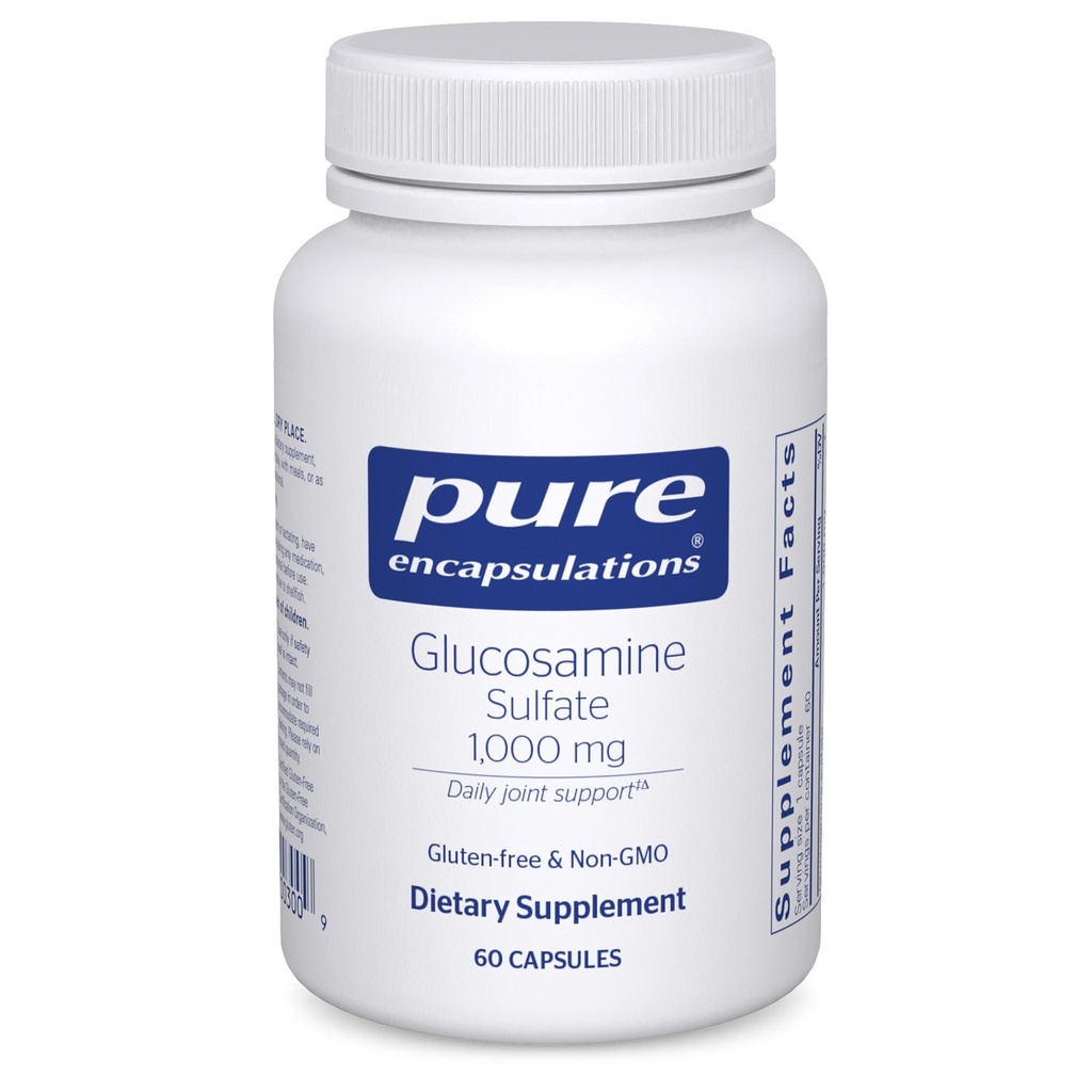 Rene innkapslinger Glukosaminsulfat 1000 mg | Supplement for felles støtte og mobilitet, Cartilage Helse og Connective Vessue*