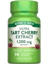Naturens sannhet Tart Cherry Extract Kapsler | 1200 mg | 90 greve | Ikke-GMO & Glutenfri Supplement