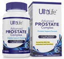 ULTALIFE Avansert så Palmetto Prostata Supplement for menn med Beta Sitosterol fremmer urinkomfort, søvn kvalitet og prostata helse 90 kapsler