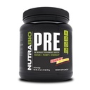 NutraBio PRE treningspulver - gammel formel-utnyttbar energi, mentalt fokus, utholdenhet - Beta Alanine, kreatin, koffein, elektrolyter - 20 serveringer - Strawberry Lemon Bomb