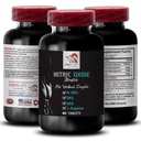 A-AKG, Nitric Oxid - Nitric Oxid Booster - Treningstilskudd, Power Boost, Styrkeforsterker, Endurance Mix, Stamina Økning, Performance Booster, Recovery Formula, Muskelfokus 1 Flaske 60 Faner
