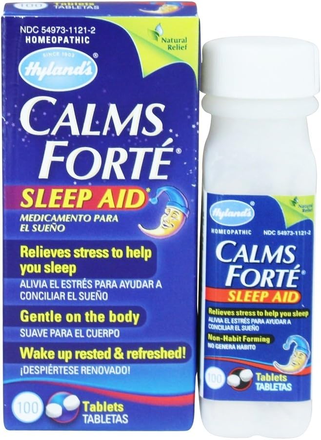 HYLANDS beroliger Forte søvnhjelp tabletter, 100 CT