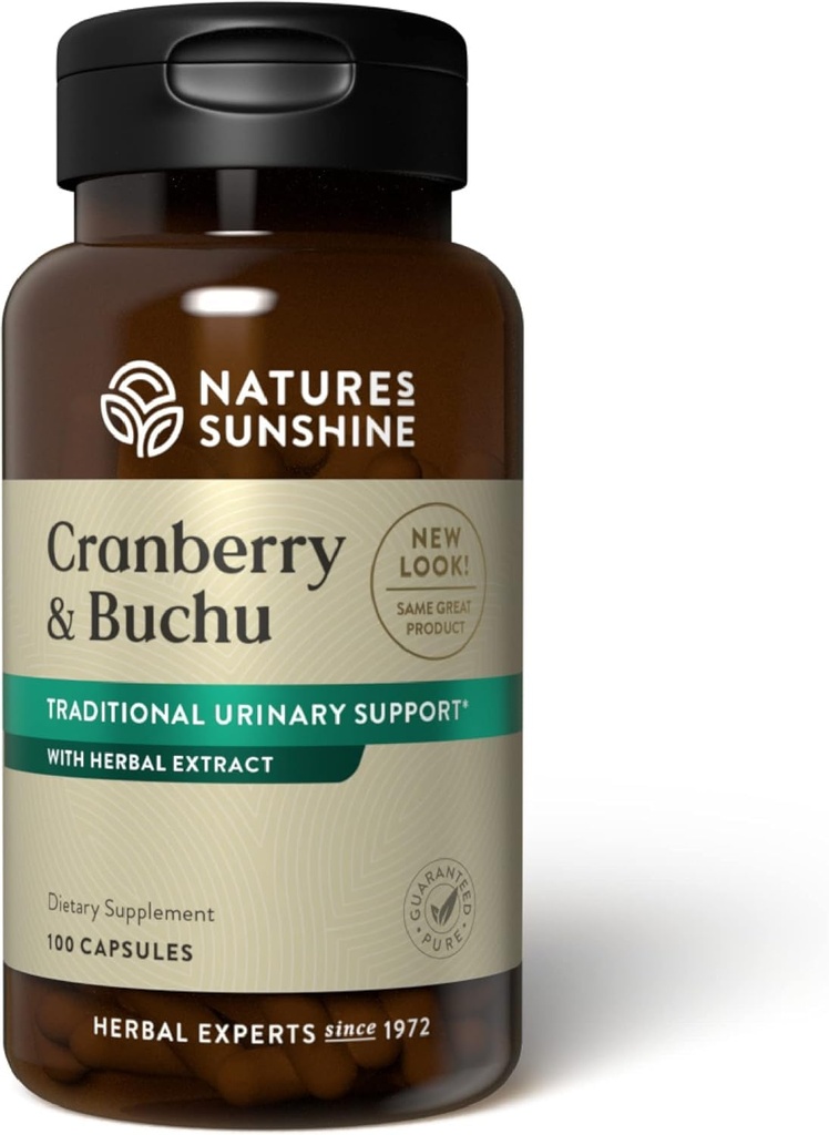 Naturens Sunshine Cranberry og Buchu Concentrate 100 kapsler