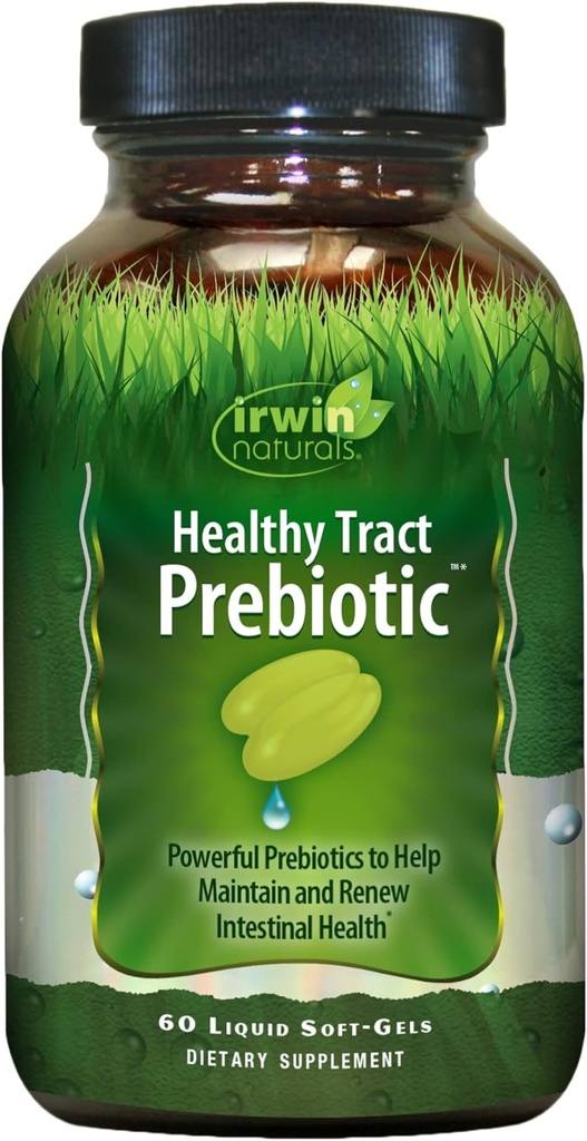 Irwin Naturals Sunn Tract Prebiotic Supplement, 60 greve