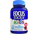 Fokus faktor barn komplett daglig Chewable vitaminer: Multivitamin & Neuro Nutrient (Brain funksjon) w/Vitamin B12, C, D3-60 greve