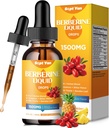 Berberine Supplement flytende dråper- Berberine 1500mg med ceylon cinnamon, Bitter Melon, Banaba Leaf, Turmeric for immun, Digestion System, hjerte støtte, naturlig Pineapple Flavor, 2 Fl Oz