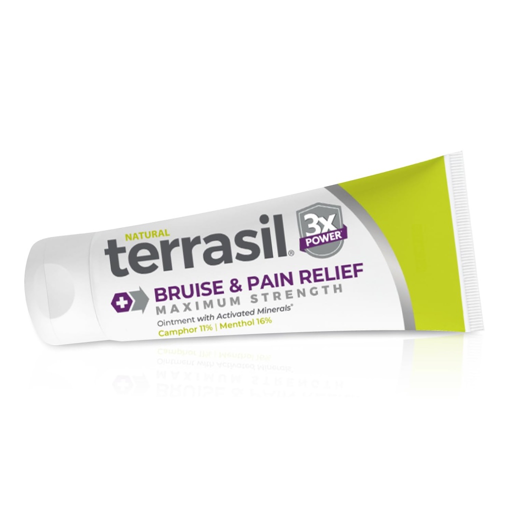 terrasil Bruise Cream for tynn hud Bruises, senile purpura behandling, hjelper lindre misfarging, hevelse med Arnica ekstrakt og naturlige ingredienser for eldre hud Bruising, 1.7 Oz