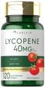 Carlyle Lycopen 40mg | 120 Softgels | naturlig forekommende karotenoid | Ikke-GMO & Glutenfri Supplement