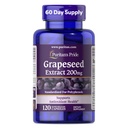 Puritan Pride Grapefrø Ekstrakt 200 mg, Diett Supplement for antioksidant og hjerte helse støtte, 2 måneders forsyning, 120 Rapid Release Kapsler